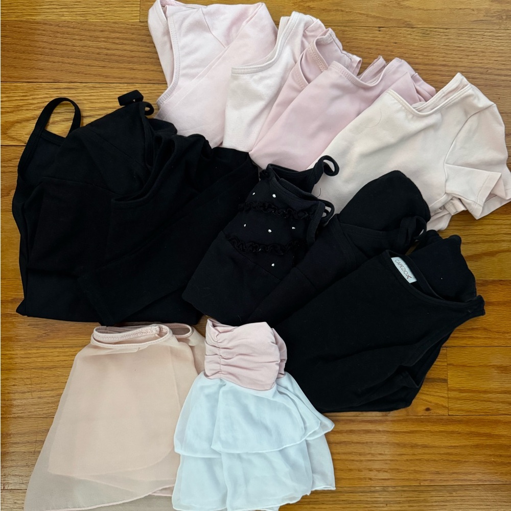 Lot of Capezio+ More Dance Leotards/Skirts